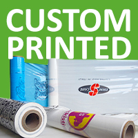 Custom printed stretch wrap